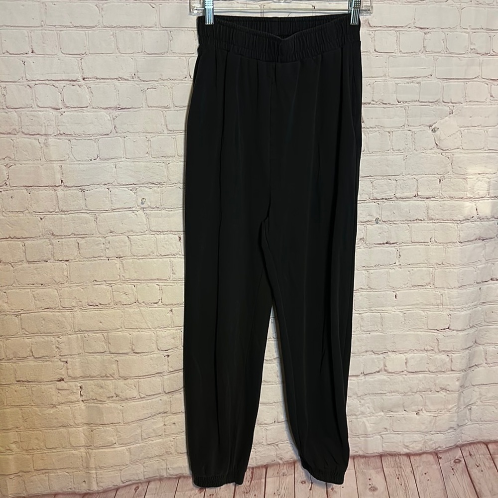 12TH TRIBE elastic waist pull on joggers pants Small/Medium